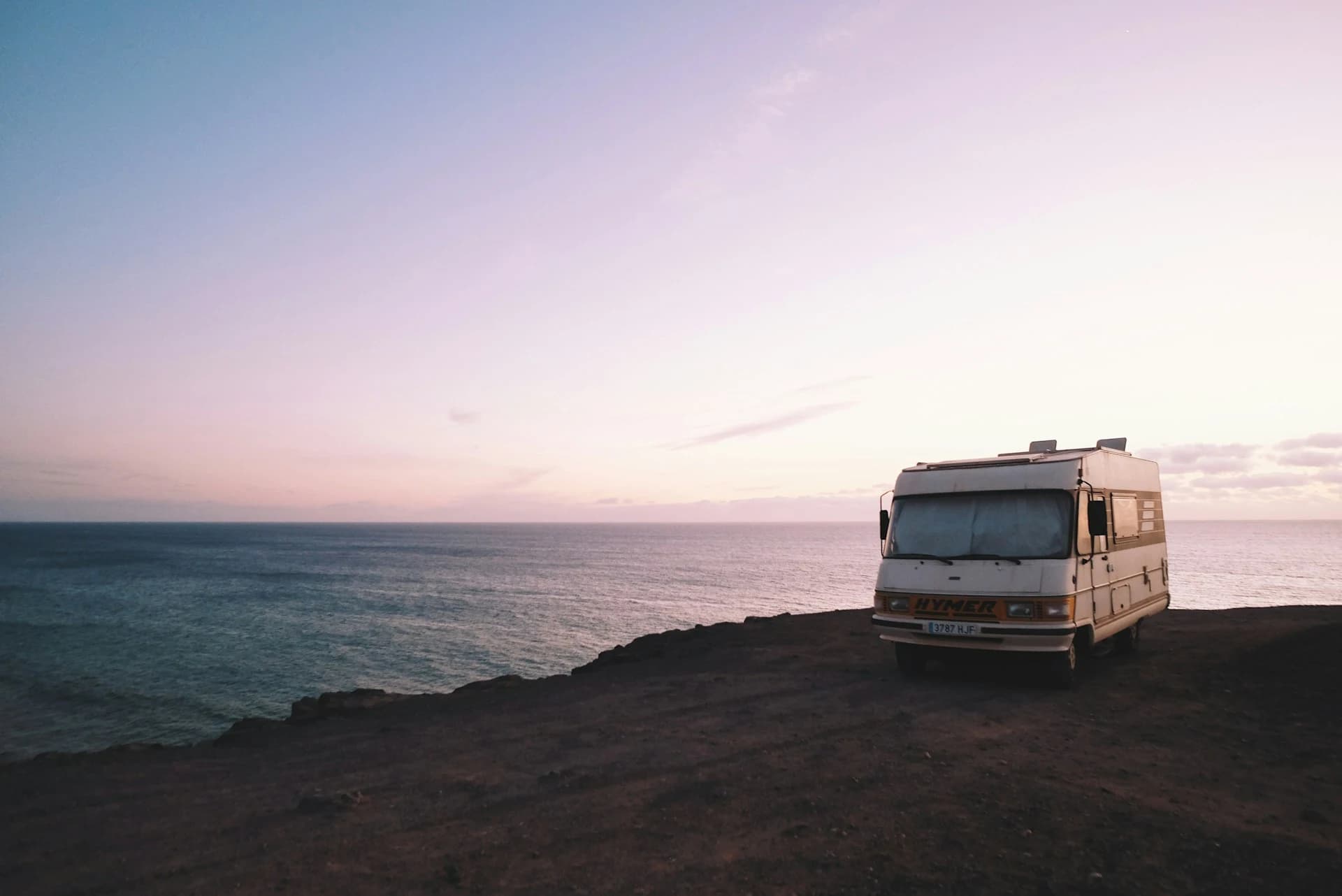 RV on the beach